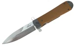 Ganzo Knives Samson Folding Knife 3.75" D2 Tool Steel Blade Brown G10 Handle. Fixed Price $50.00.