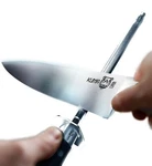 Kuma Kitchen Knife Sharpener - User Friendly 8 Inch Carbon Steel Honing Rod. Fixed Price $29.97.
