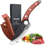 Huusk Viking Japanese Meat Cleaver, Forged Boning Knife With Sheath, High Car.... Fixed Price $41.01.