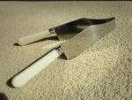 Kake-kut'r Stainless Steel Cake & Pie Cutter Slicer Utensil. Fixed Price $15.99.