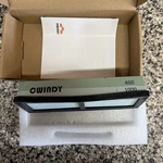 Cwindy Sharpening Stone 400/1000 Grit Gray Black Dual-sided Honing Tool. Fixed Price $13.99.