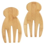 Totally Bamboo Salad Hands, Wooden Servers With 1 - Pack,. Fixed Price $24.99.