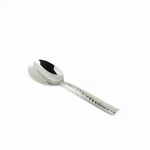 Fortessa Lucca Faceted 18/10 Stainless Steel Flatware Espresso Spoon, Set Of 12. Fixed Price $133.98.