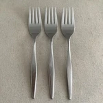 Oneida Windrift Stainless Wm Rogers Premier Burnished Salad Fork Lot Of 3. Fixed Price $11.95.