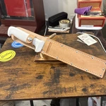 Mundial Fillet Knife 56138 Br Rf In Flexible With New Sheath. Fixed Price $22.77.