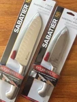 Sabatier Forged Stainless Steel Ultra Sharp High-carbon Knife Santoku Chef New. Fixed Price $16.99.