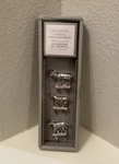 Williams And Sonoma Animal Cheese Markers - Cow, Sheep, Goat, Silver Color. Fixed Price $9.99.