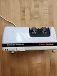Chefs Choice 320 Diamond Electric Knife Sharpener (2 Stage) Tested Low Use Clean. Fixed Price $24.00.