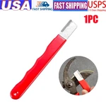 Multi-use Red Knife Sharpener Knives & Scissors For Kitchen Efficiency. Fixed Price $8.99.