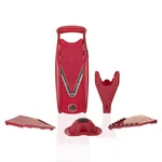 Swissmar Borner Power Mandoline V-7000 Red Slicer, Julienne, Waffle. Fixed Price $88.33.