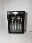 French Home Laguiole Connoisseur 20PC Stainless Steel Flatware Set Pearl White. Fixed Price $93.95.