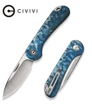 Civivi Knives Elementum Slip-joint C18062AJ-4 Blue Ocean Resin 14C28N Knife. Fixed Price $60.00.