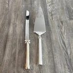 Kate Spade Lenox Grace Avenue Stainless Dessert Set Knife Spatula. Fixed Price $19.00.