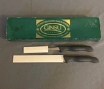 Vintage Ginsu 2 Piece Carving Set Stainless Steel, Slicer And Fork. Fixed Price $9.99.