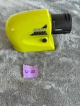 Cordless Motorized Knife Blade Sharpener Swifty Includes Catch Tray Green. Fixed Price $26.99.