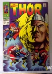 Mighty Thor #158 Nice Sharp F/vf 1968 Key Book Origin Retold,stone Men. Fixed Price $60.00.