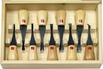 Flexcut Deluxe Palms Set High Carbon Steel Tool Carving Blades Wooden Handles. Fixed Price $159.96.