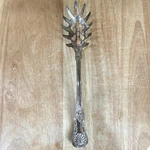 Silver Metal Pasta & Spaghetti Server, Shell Handle, Glossy Finish, 1PC. Fixed Price $8.99.