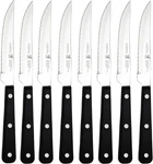J Henckels 8 Piece Eversharp Steak Knife Set Knives Stainless Steel Serrated. Fixed Price $39.99.