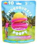 Hydrobursts 10 Pack Reusable Water Balloons Poopy Shape Nip. Fixed Price $7.99.