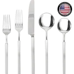 Fortessa Jaxson 20-PIECE Flatware Set 18/10 Stainless Steel Brushed Dining. Fixed Price $78.71.