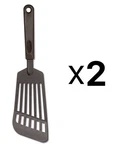 Norpro Heat Res. 12" Nylon Jumbo Slotted Spatula Dishwasher Safe 907 (2-PACK). Fixed Price $12.04.