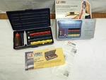German Lansky Deluxe 5-STONE Knife Sharpening System Tool With Handle Case LK005. Fixed Price $59.99.