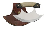 Szco Supplies 5.5" Horn/bone Handle Crescent Blade Ulu Knife With. Fixed Price $28.21.