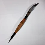 Vtg Norpro Dual Sided Grapefruit Knife Kitchen Wood Handle Stainless Steel Brown. Fixed Price $7.98.
