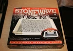 The Original Stonewave Microwave Warming Plate As Seen Tv Open Box 1997 Emson. Fixed Price $27.92.