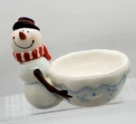 Ganz Snowman Butter Spreader Knife W/ Bowl 5". Fixed Price $9.99.