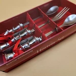 Boston Warehouse Hostess Set Of Three Stainless Steel Servers Model 04181. Fixed Price $13.97.