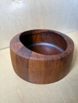 Vtg Dansk Staved Teak Salad Bowl / The Rare Htf #833. Fixed Price $75.00.
