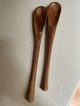 1970S Dansk J. H. Q. Classic Teak Salad Server Utensils- Pair. Fixed Price $120.00.