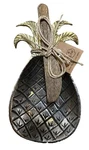 Mud Pie Pineapple Metal Dip Bowl & Knife Spreader Set! New Box! Great Gift!. Fixed Price $24.99.