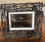 Michael Aram Twig Picture Frame 4X6 5X7 Silver Tone Metal Box. Fixed Price $98.99.