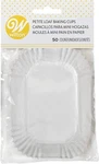 Wilton 50-COUNT White Petite Loaf Baking Cups, 3 X 2 Inches. Fixed Price $8.77.