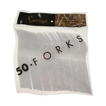 Maryland Plastics P2800WHT Sovereign Polybag Fork White Polystyrene 12/50. Fixed Price $42.57.