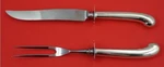 536 By Gorham Sterling Silver Steak Carving Set 2PC Pistol Grip Handles 10". Fixed Price $207.20.