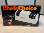 Chefs Choice Knife Sharpener Diamond Hone Electric 3 Stage Professional #110. Fixed Price $19.95.