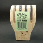 Grand Alaska Wooden Bear Claws Salad Maker Forks Utensils 6.25 X 3.25. Fixed Price $11.96.