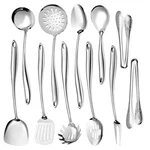 304 Stainless Steel Kitchen Utensils SET,11 Pcs Cooking Utens.... Fixed Price $58.67.