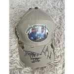 Trapper Joe Trigger Tommy Autographed Distressed Camo Baseball Cap Men's Nwt. Fixed Price $50.00.