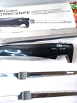 Elite Cuisine Electric Knife Stainless Steel Serrated Blades Model EK-570B. Fixed Price $24.50.