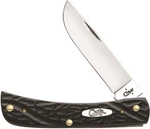 Case Cutlery Xx Sod Buster Jr. Black Synthetic Handle Folding Blade Knife 18229. Fixed Price $39.99.