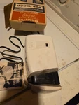 Vintage Oster. Whiteelectric Knife Sharpener Mid Century Mcm. Fixed Price $11.95.