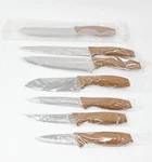 Art & Cook 7-PC. Knife Block Set. Fixed Price $19.95.