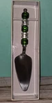 New Nib Wild Eye Designs Cake And Pie Server Art Glass Stainless Steel. Fixed Price $25.00.