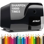 Afmat Electric Pencil Sharpener, Heavy Duty Sharpeners, Colored. Fixed Price $44.00.