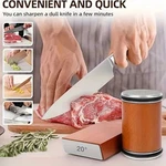 Tumbler Diamond Sharpener Set Rolling Knife Sharpening 15 /20 Angle%+. Fixed Price $15.89.
